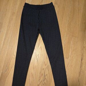 Women's High Waist Stretchy Stripped Leggings